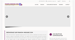 Desktop Screenshot of fanion-insigne.com